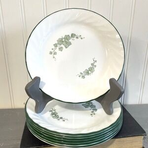 Vintage Set Of 7 Corelle Callaway Ivy Salad/dessert/bread Plates 7.25"